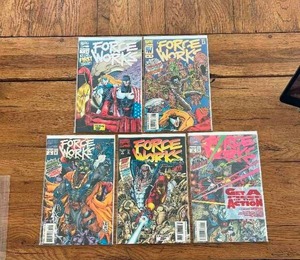 lot 137 image: Selection of vintage comics - Marvel - Force Works