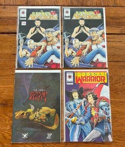 lot 157 image: Selection of vintage comics - Valiant - Eternal Warrior, Spasm, Archer Armstrong