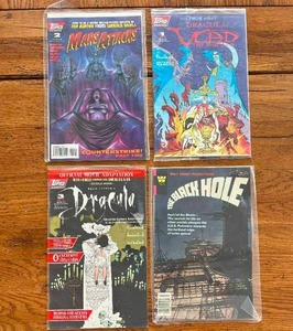 lot 158 image: Selection of vintage comics - Topps - Mars Attacks, Dracula, The Black Hole