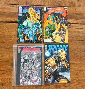 lot 169 image: Selection of vintage comics - Image - Brigade, Summer special, Bloodstrike