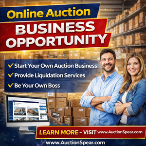 lot 45A image: Start Your Own Online Auction Business with Auction Spear - Contact us today to get started