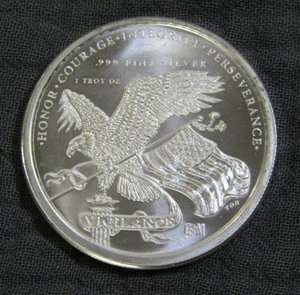 .999 Silver one Troy ounce President Trump commemorative coin