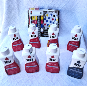 lot 295 image: Rit all purpose dyes and Marabu screen & block printing ink