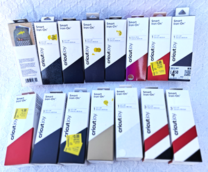 lot 270 image: Cricut Smart Iron-on, 15 rolls