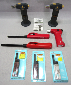 lot 49 image: Bernzomatic compact torches (2), Bic easy reach lighters and more as shown