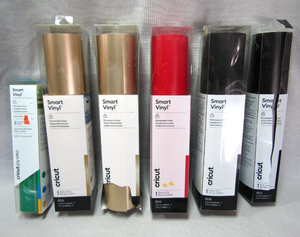 lot 267 image: Cricut Smart vinyl permanent vinyl, 6 rolls
