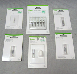 lot 262 image: Cricut fine point blades, New