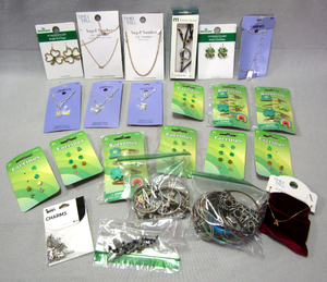 lot 247 image: Assorted costume jewelry as shown