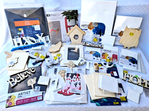 lot 226 image: Assorted Arts & crafts supplies as shown, generous quantity