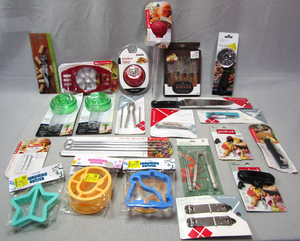lot 92 image: Assorted baking and cooking utensils as sown - All NIB