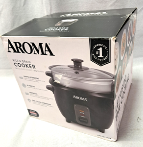 lot 146 image: Aroma rice & grain cooker - NIB