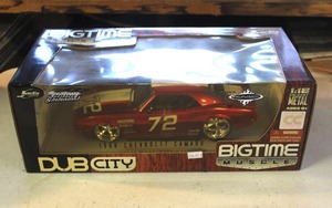 lot 45 image: 118 scale die-cast metal model of a 1969 Chevrolet Camaro from the Jada Toys