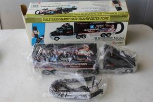 lot 144 image: Dale Earnhardt Sr. NASCAR Transporter Telephone in original box