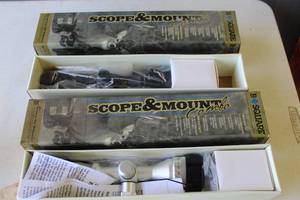 lot 255 image: 2-B-Square Scope & Mount Combo