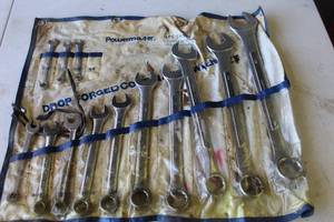 lot 267 image: Powermaster combination wrench set