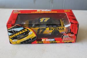 lot 304 image: Signed 1999 Racing Champions 124 scale die-cast replica of Matt Kenseths #17 DeWalt Chevrolet Monte Carlo
