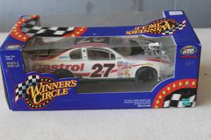 lot 305 image: Signed 2000 Winners Circle NASCAR 124 Scale Diecast Car featuring Casey Atwoods #27 Castrol GTX Chevrolet Monte Carlo