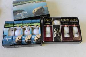 lot 356 image: collectible golf balls,