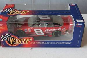 lot 298 image: Signed Winners Circle 124 Scale Diecast Stock Car themed around NASCAR driver Dale Earnhardt Jr
