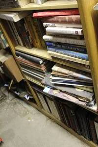 lot 405 image: 3- shelf full of books see pictures for titles