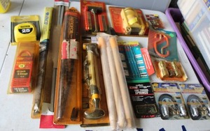 lot 483 image: mixed collection of packaged hardware and automotive parts see pictures for details