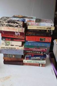 lot 602 image: Books see pictures for titles been locked away for years