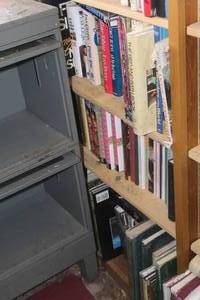 lot 658 image: 3- Shelfs of  books thats been locked away for years see pictures for titles