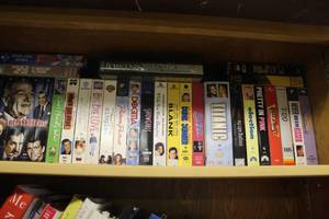lot 661 image: Shelf full of VHSS