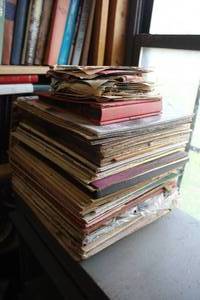 lot 667 image: Stack of records took pictures of  some not all been locked away for years