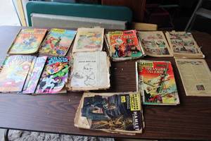 lot 800 image: collection of vintage comic books, see pic.