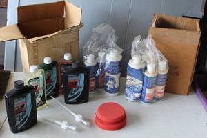 lot 681 image: Car wax and cleaning kit all unopened