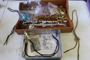 lot 701 image: jewelry lot containing a variety of beaded and charms see pictures