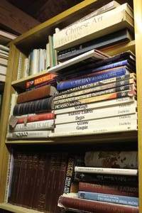 lot 780 image: 3-shelfs of books thats been locked away for years see pictures for titles