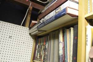 lot 812 image: 2-shelfs of books see pictures for titles thats been locked away for years