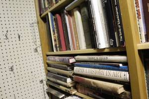 lot 813 image: 2-shelfs of books see pictures for titles thats been locked away for years