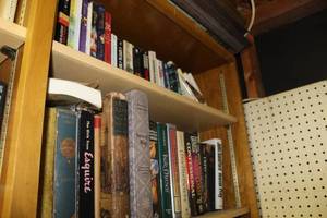 lot 815 image: 2-shelfs of books see pictures for titles thats been locked away for years