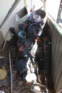lot 851 image: Flower pots must take all