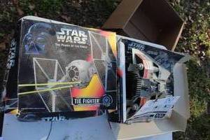 lot 888 image: collectible Star Wars toy vehicles