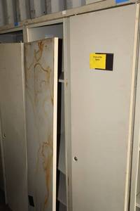 lot 106 image: Hon Metal storage cabinet only - 3x18x6