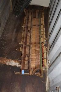 lot 131 image: row of vintage piano keys