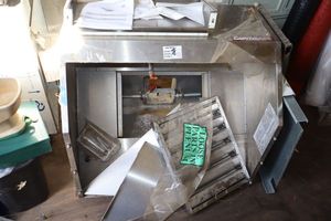 lot 146 image: CaptiveAire fire system commercial kitchen hood parts, 36x26x30
