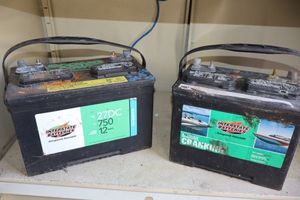 lot 229 image: Marine batteries