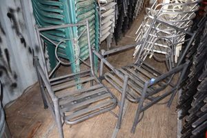 lot 199 image: Two patio chairs