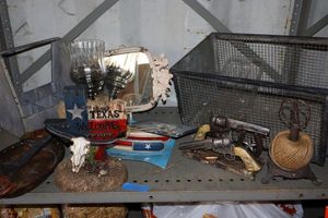 lot 32 image: Western style decor with Texas flag cabinet pulls