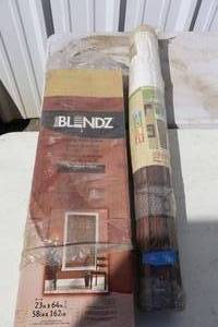 lot 46 image: Bamboo window shades - 30x72 and 23x64