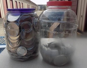 lot 112 image: mason jar lids