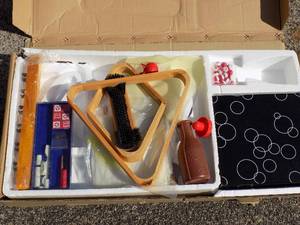 lot 172 image: POOL TABLE ACCSESSORIES