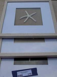 lot 179 image: STAR FISH WALL ART