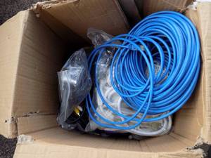 lot 49 image: COMPUTER CORDS, COAX CORDS