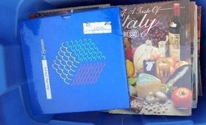 lot 32 image: BOOKS  INCL COOKBOOKS